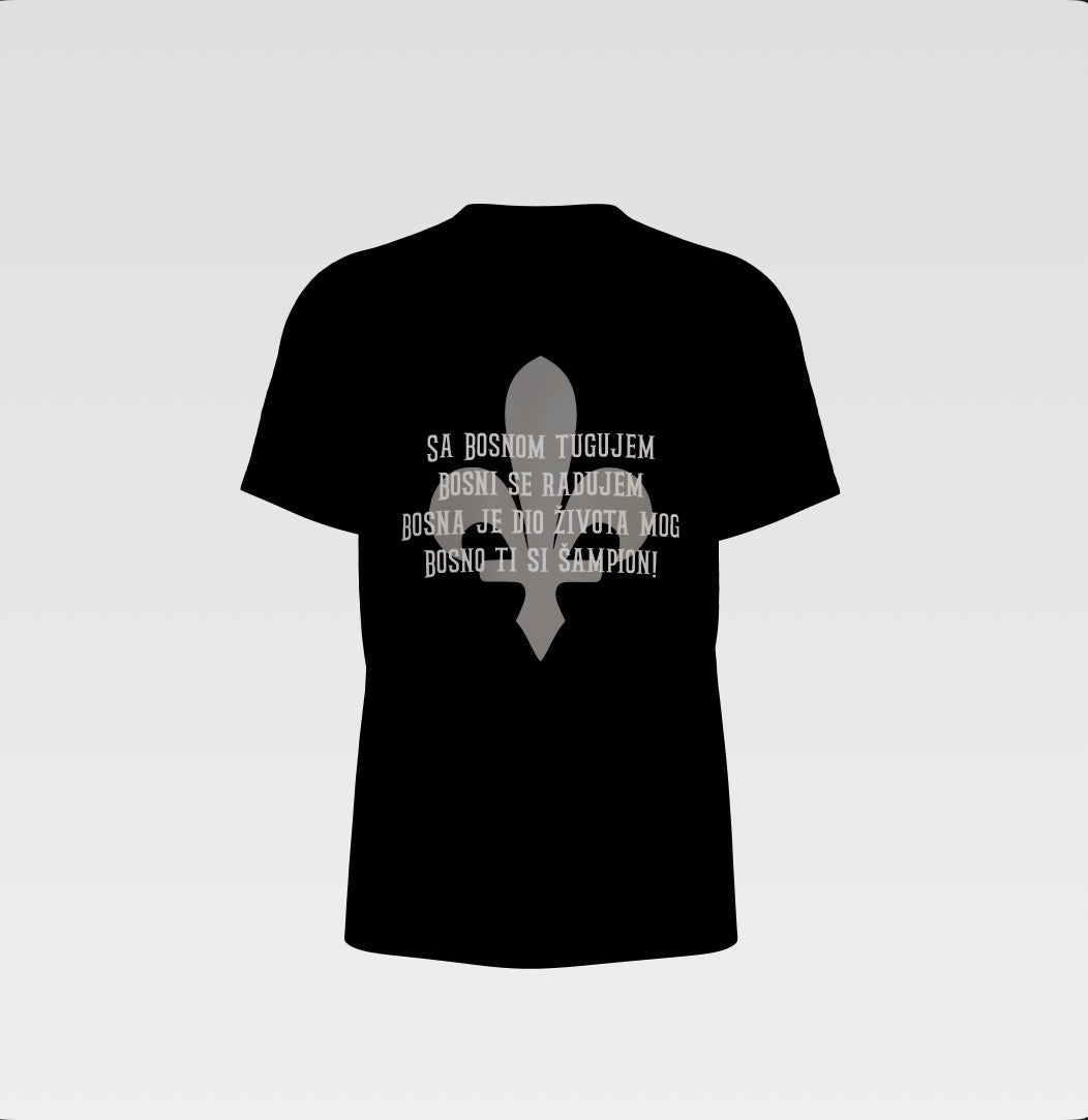 Bosnian Chant "BOSNO TI SI SAMPION" T-Shirt